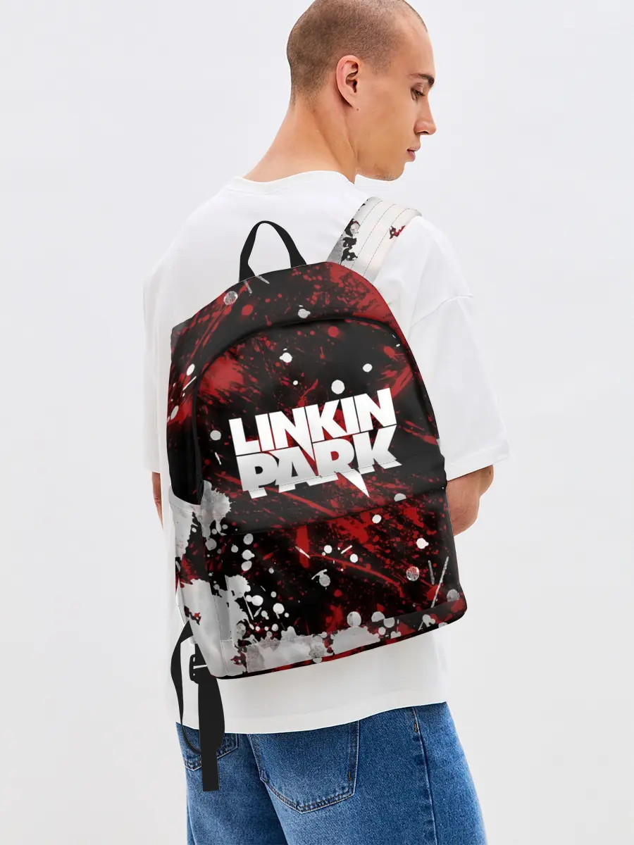 Рюкзак джинсовый / Linkin Park