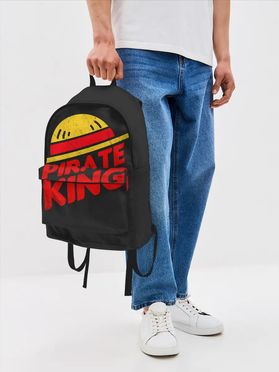 Рюкзак джинсовый / One Piece Pirate King