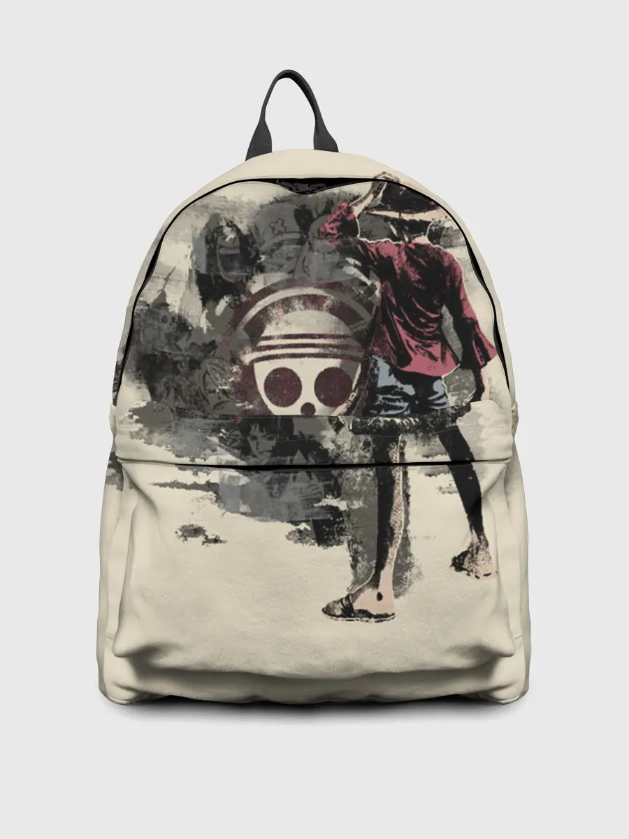 Рюкзак джинсовый / Пиратский остров One Piece