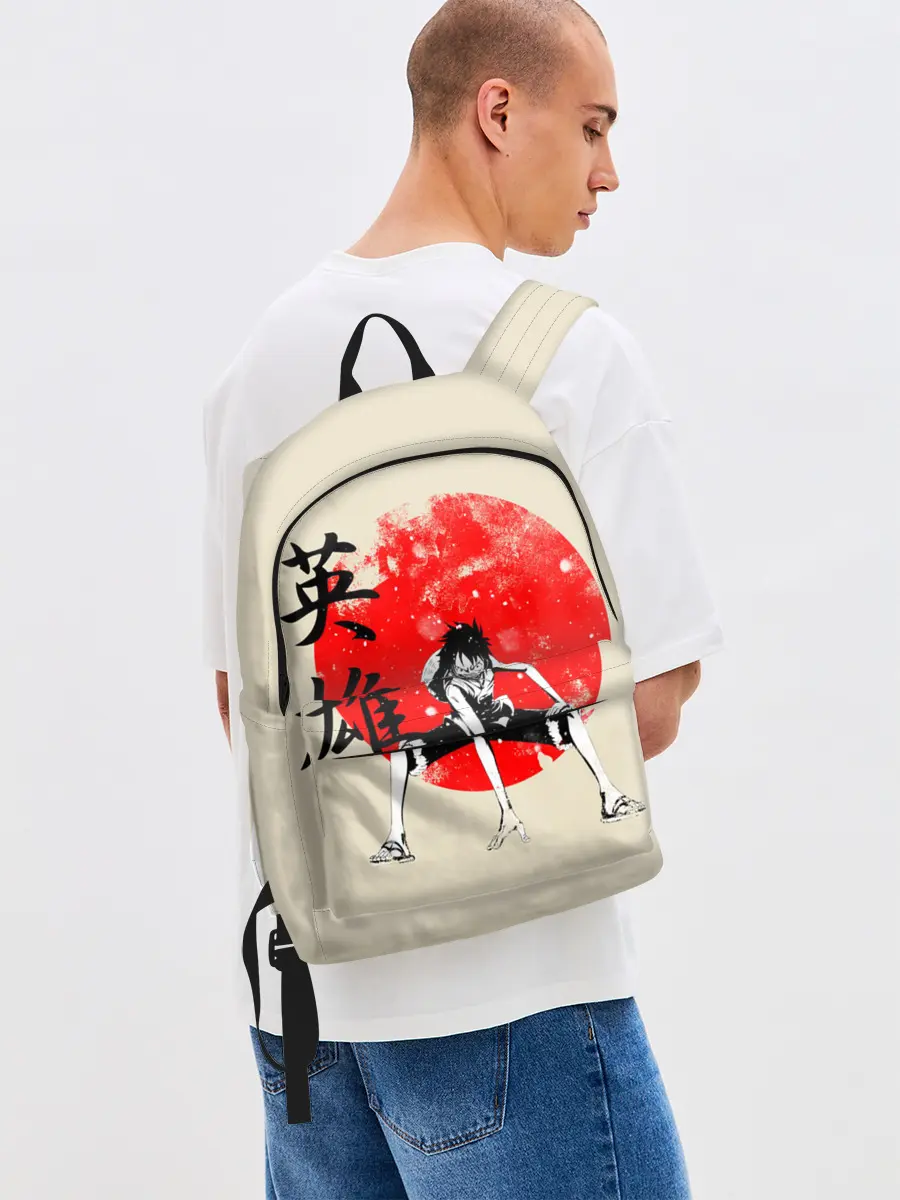 Рюкзак джинсовый / закатное солнце One Piece