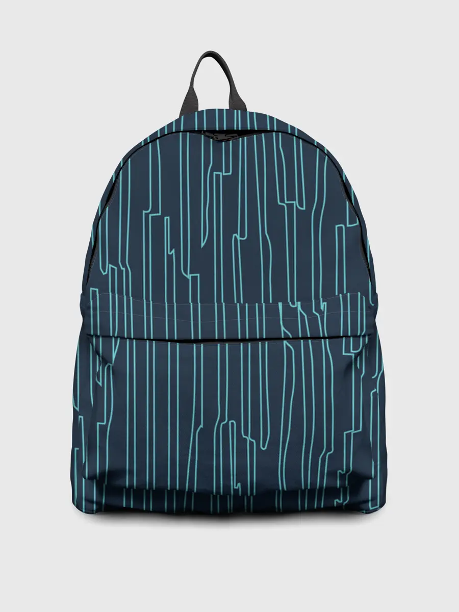 Рюкзак джинсовый / Стильный узор