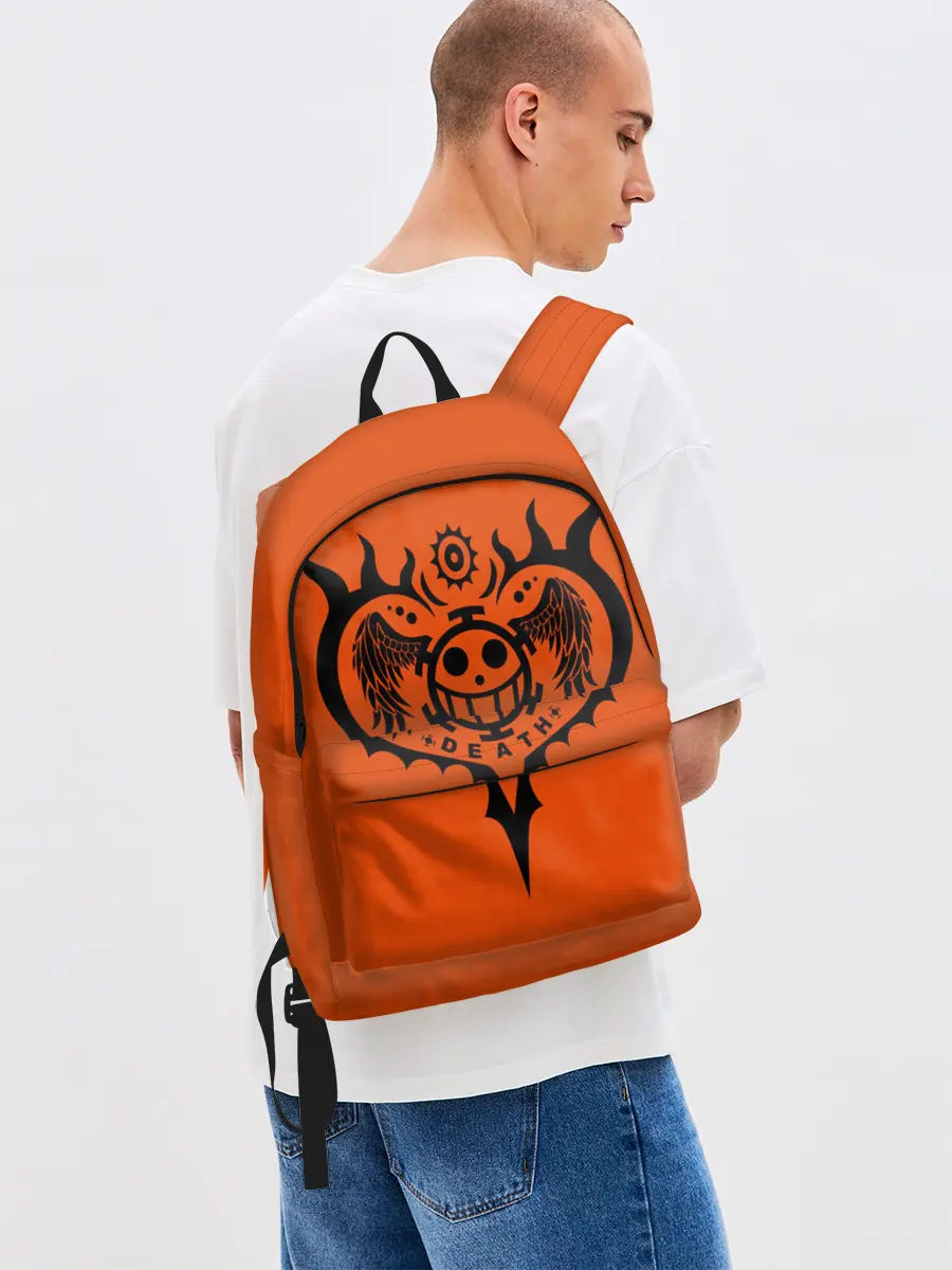 Рюкзак джинсовый / сердце One Piece