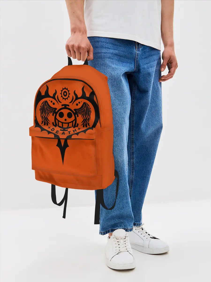 Рюкзак джинсовый / сердце One Piece