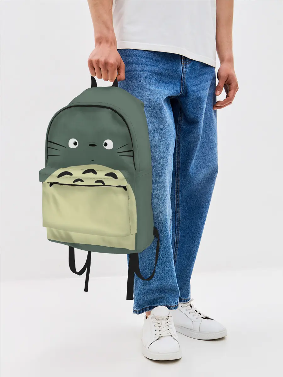 Рюкзак джинсовый / totoro