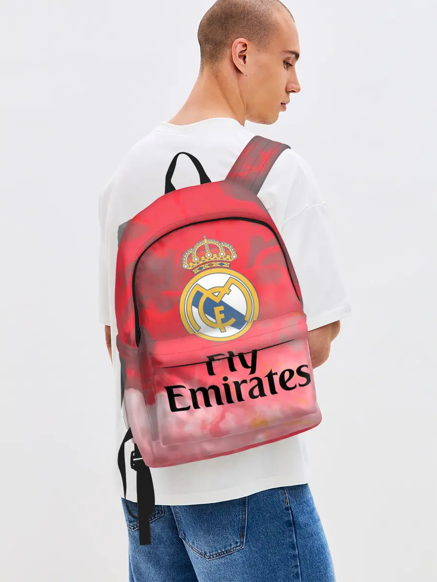 Рюкзак джинсовый / Реал Мадрид