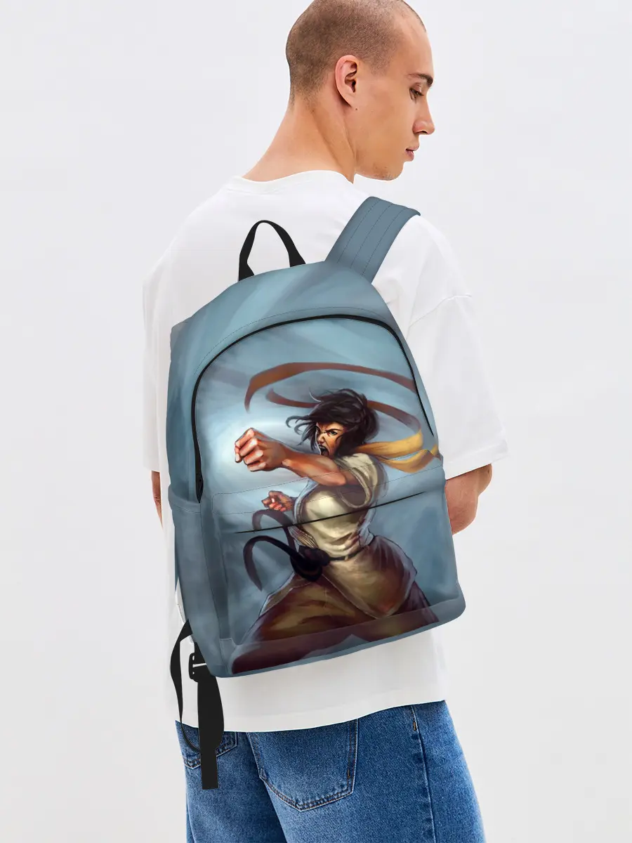 Рюкзак джинсовый / Karate girl