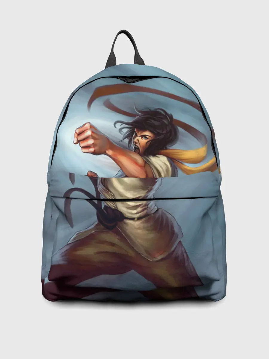 Рюкзак джинсовый / Karate girl