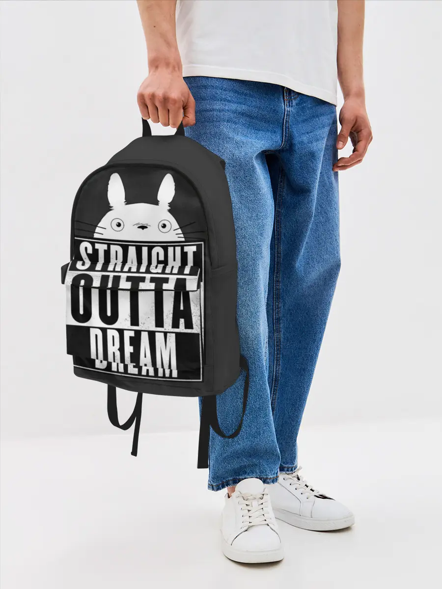 Рюкзак джинсовый / Тоторо Straight outta dream