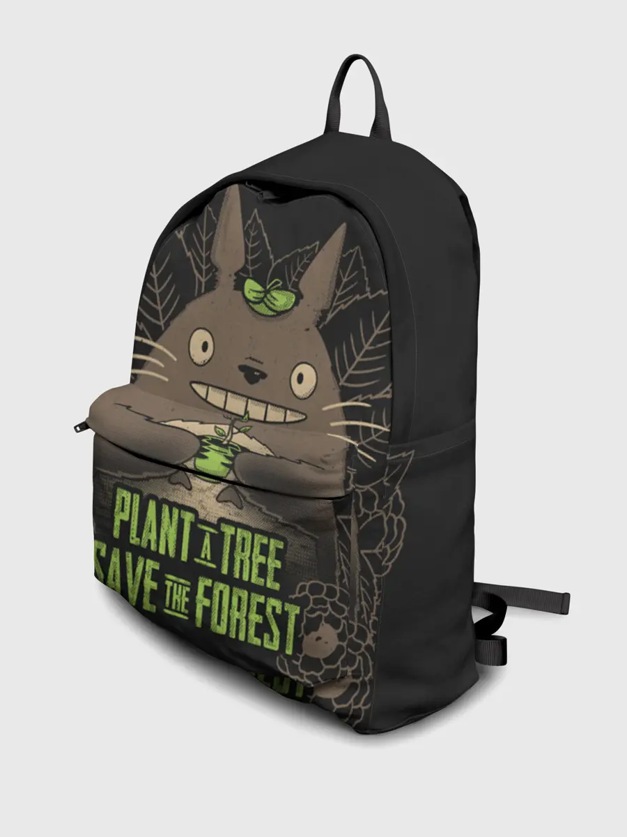 Рюкзак джинсовый / Plant a tree Save the forest
