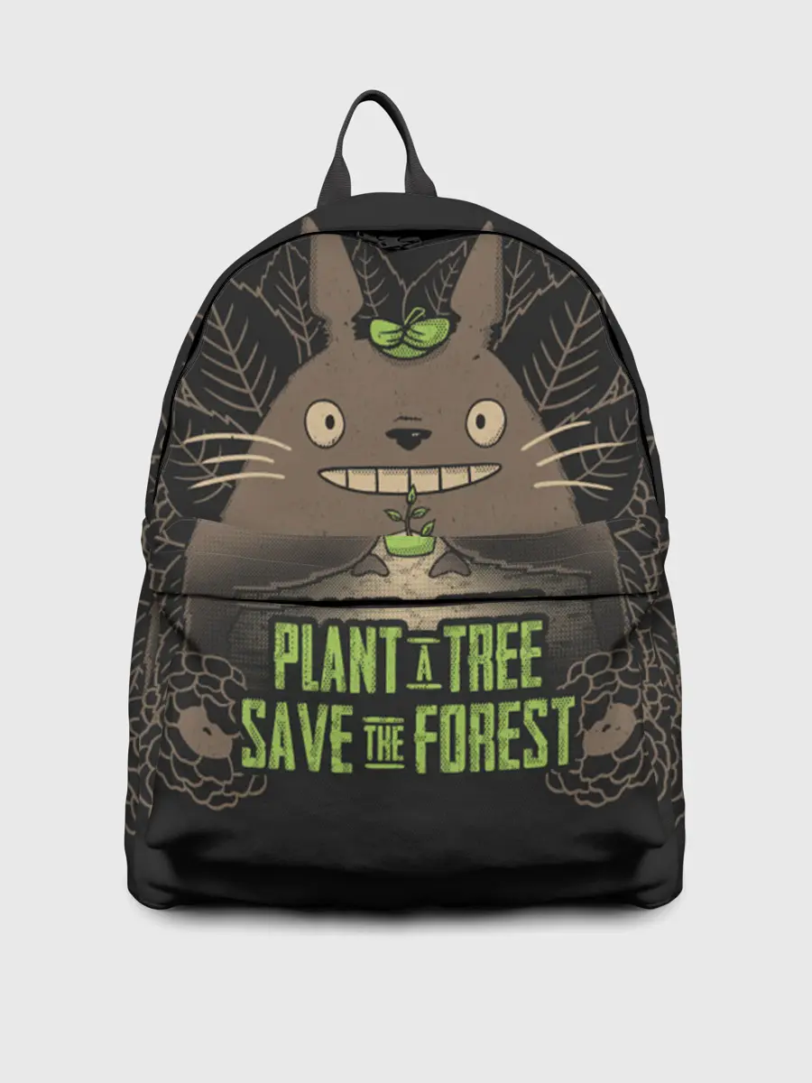 Рюкзак джинсовый / Plant a tree Save the forest