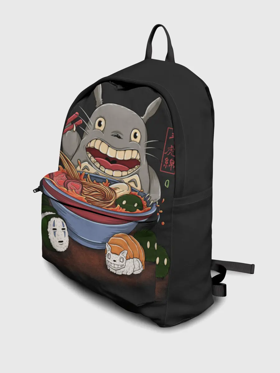 Рюкзак джинсовый / Голодный Тоторо