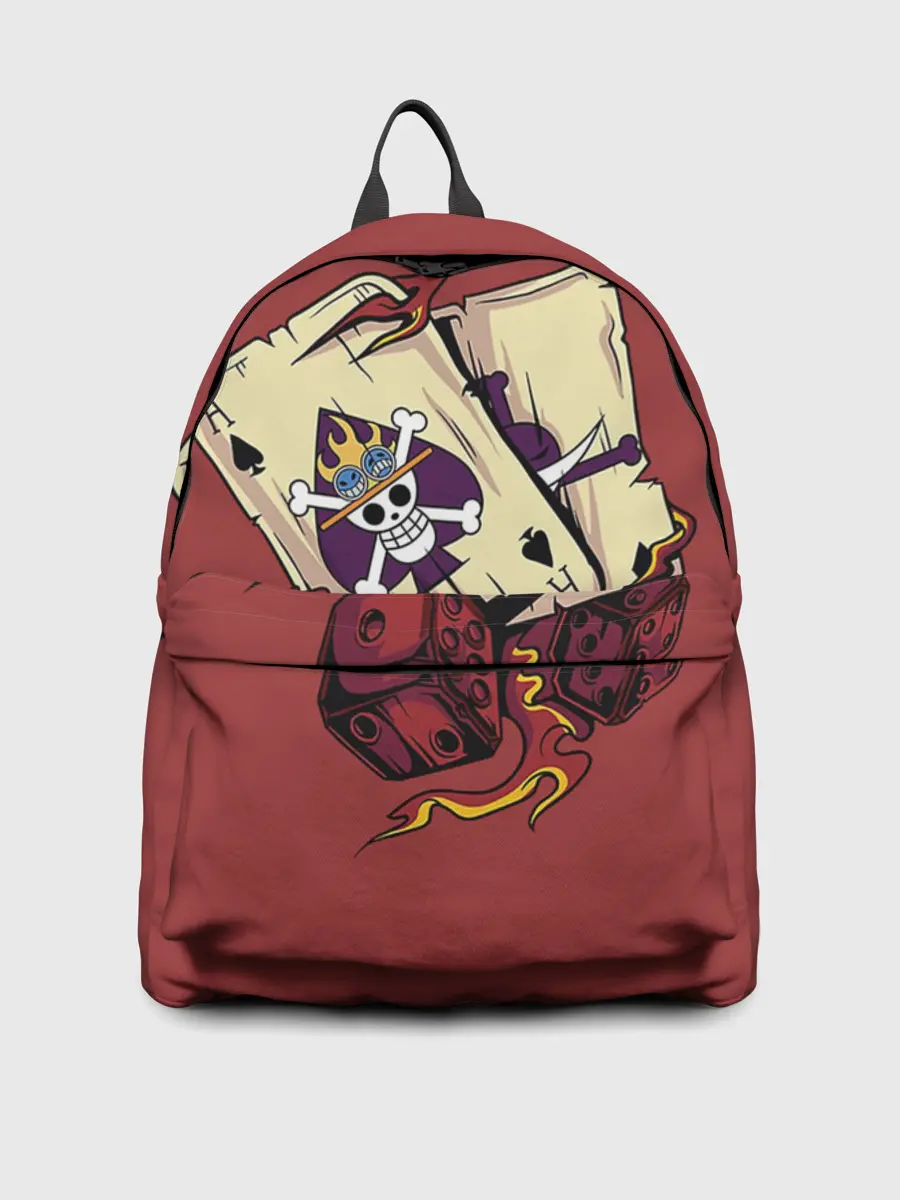 Рюкзак джинсовый / Карты One Piece