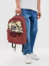 Рюкзак джинсовый / Карты One Piece