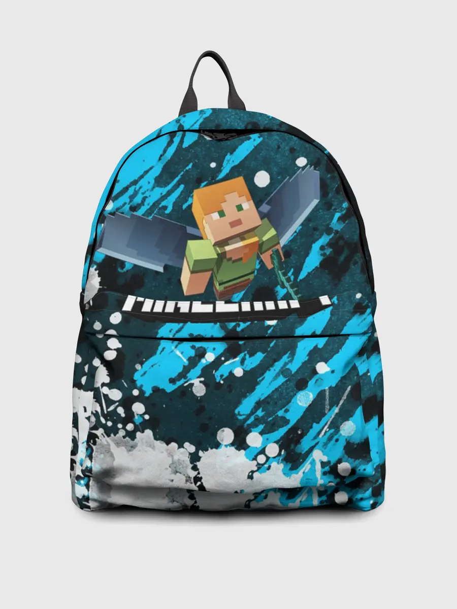 Рюкзак джинсовый / Minecraft / Майнкрафт