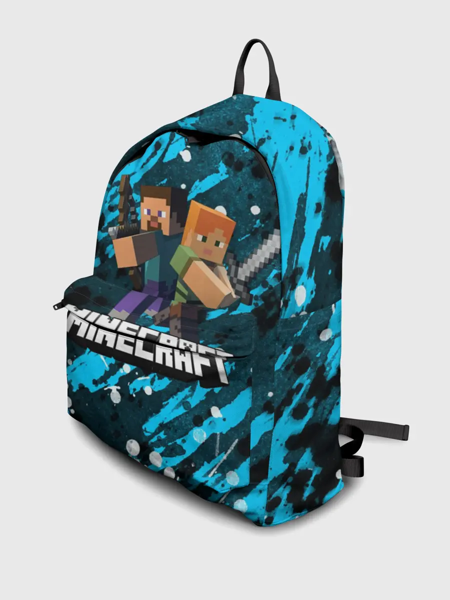 Рюкзак джинсовый / Minecraft / Майнкрафт