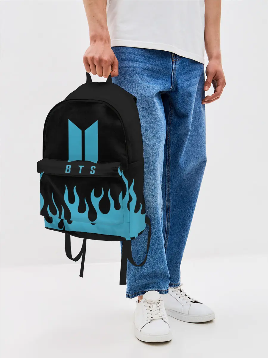 Рюкзак джинсовый / BTS