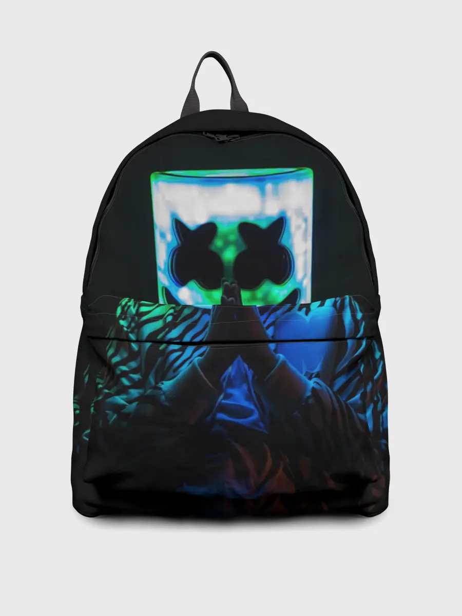 Рюкзак джинсовый / Marshmello