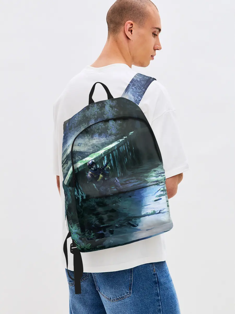 Рюкзак джинсовый / Сталкер 2021