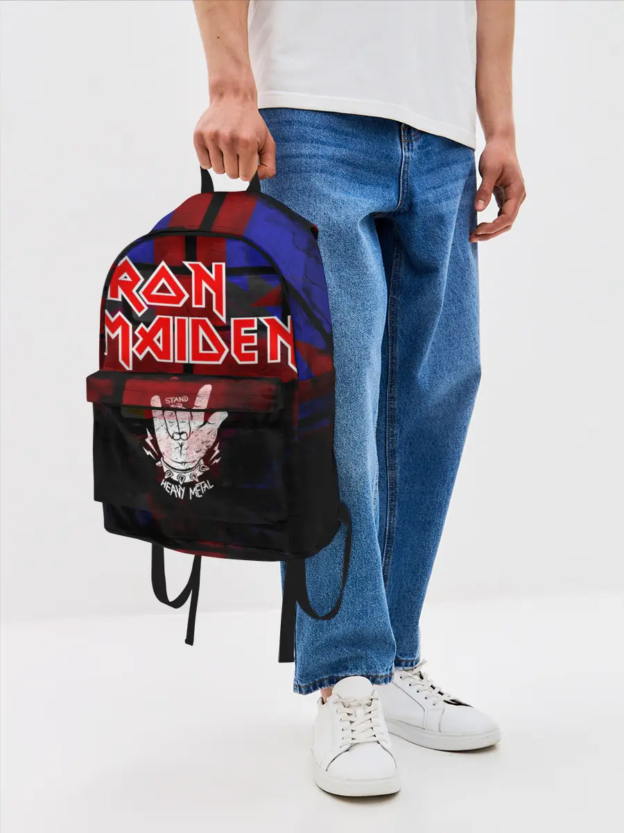 Рюкзак джинсовый / Iron Maiden