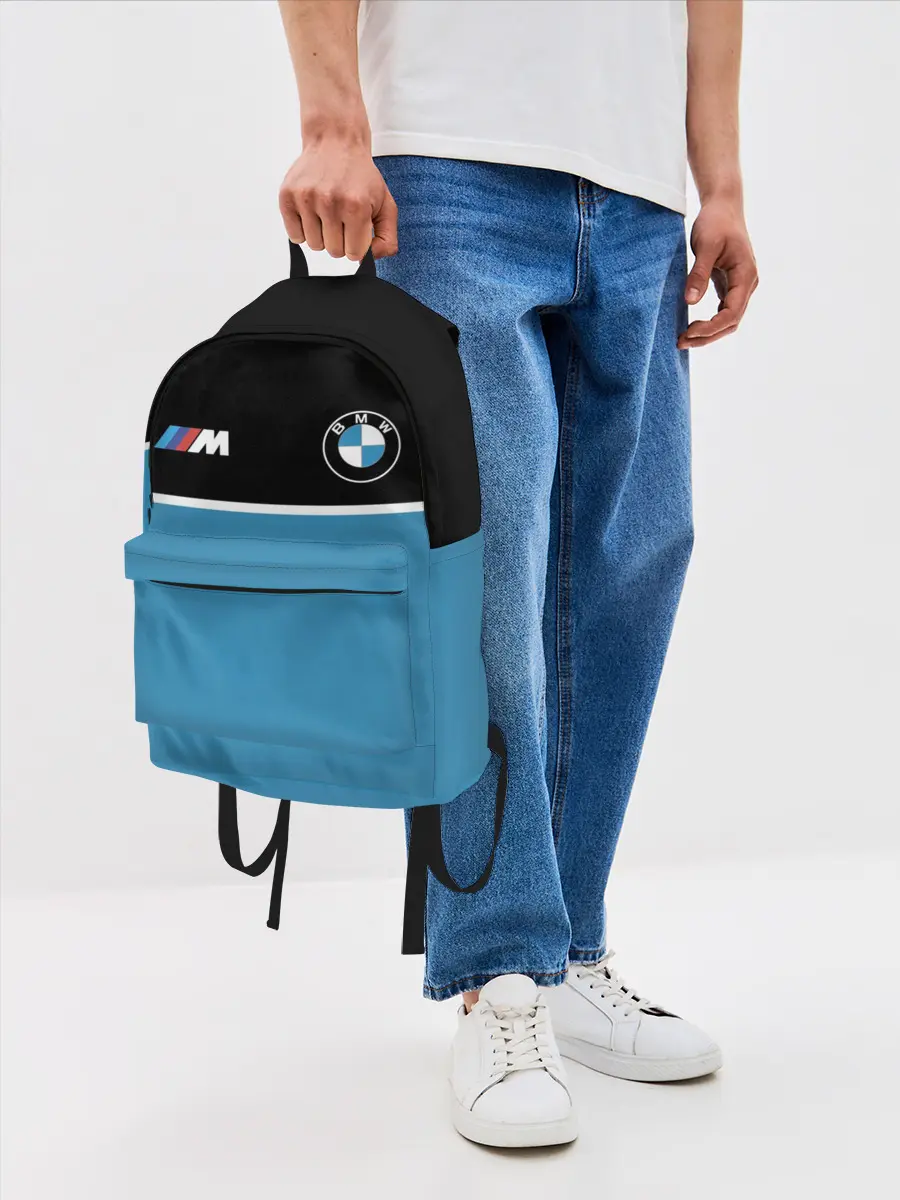 Рюкзак джинсовый / BMW / БМВ