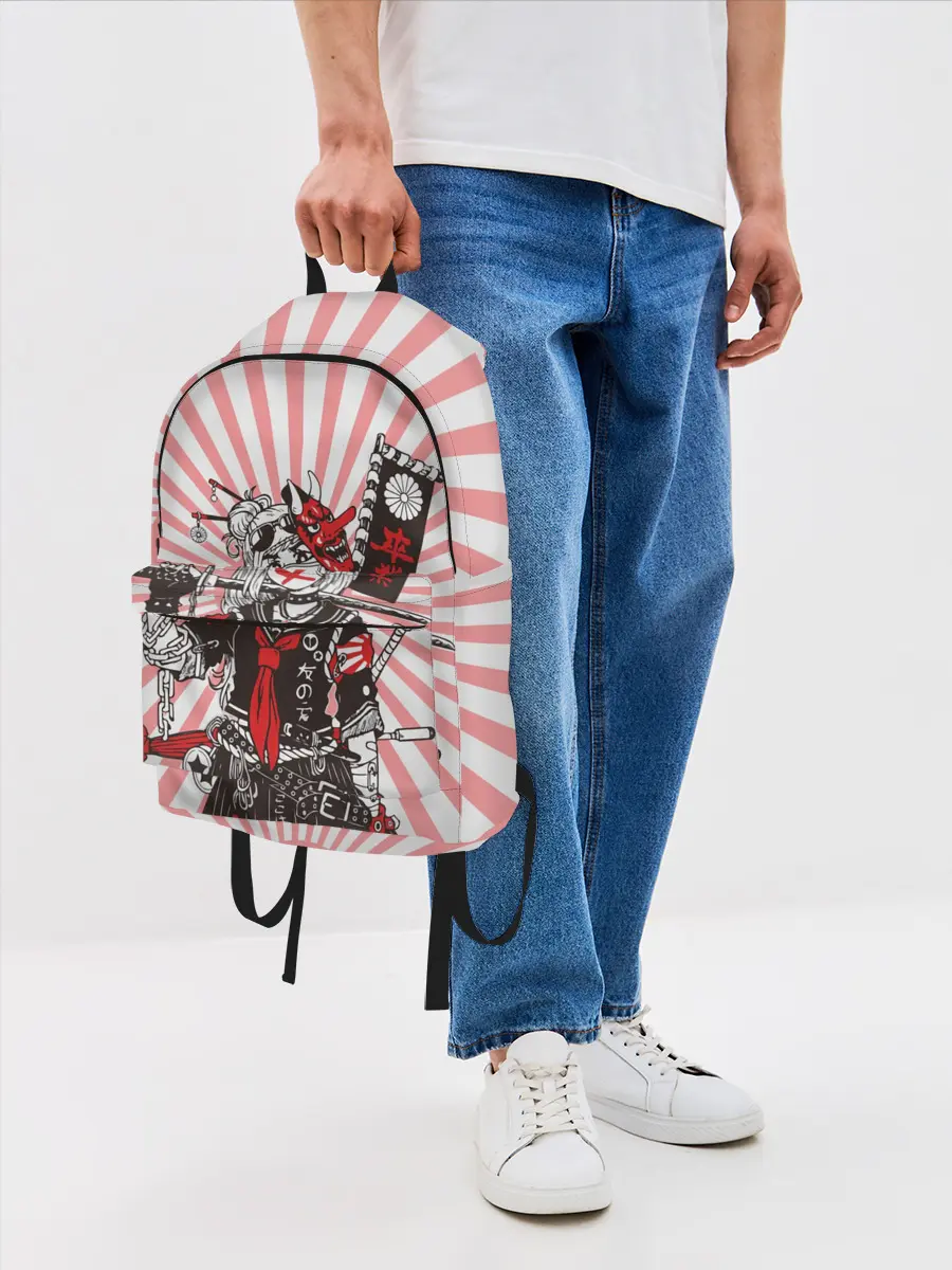 Рюкзак джинсовый / Убийца розового солнца