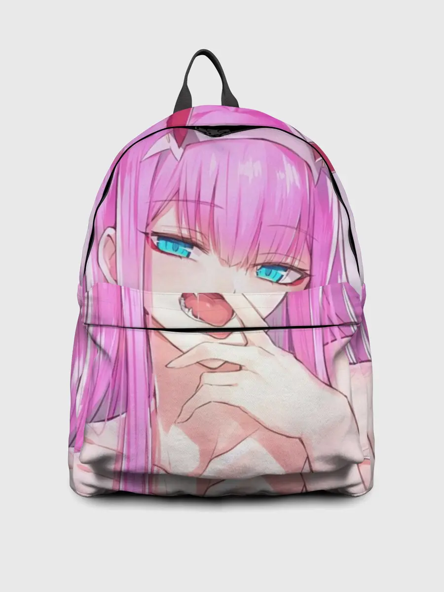 Рюкзак джинсовый / ахегао зеро ту