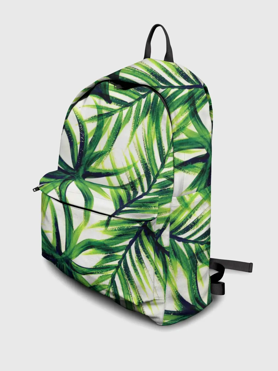 Рюкзак джинсовый / Тропики