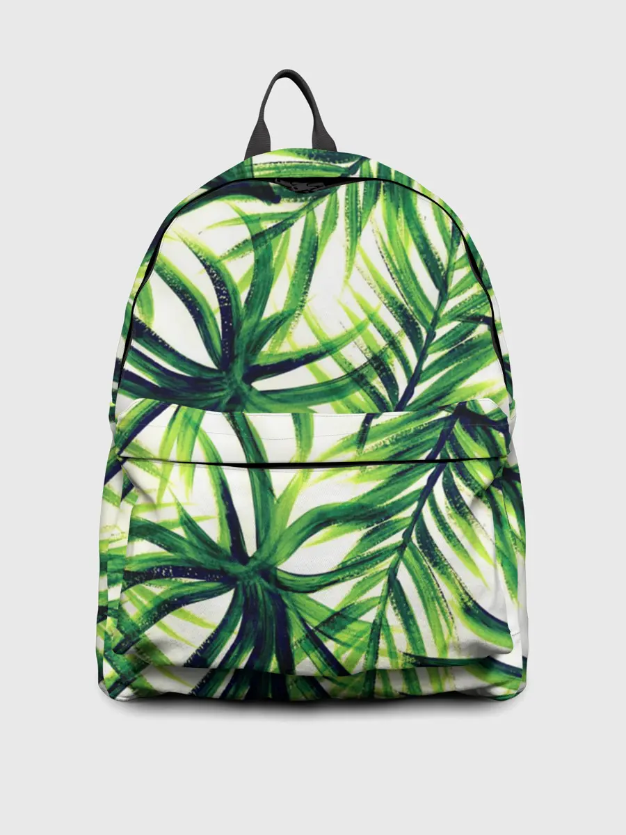 Рюкзак джинсовый / Тропики