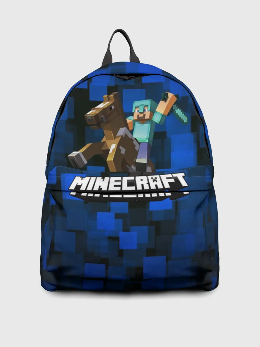 Рюкзак джинсовый / Minecraft / Майнкрафт