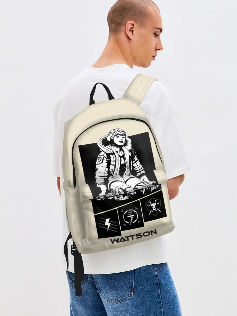 Рюкзак джинсовый / Apex Legends Wattson