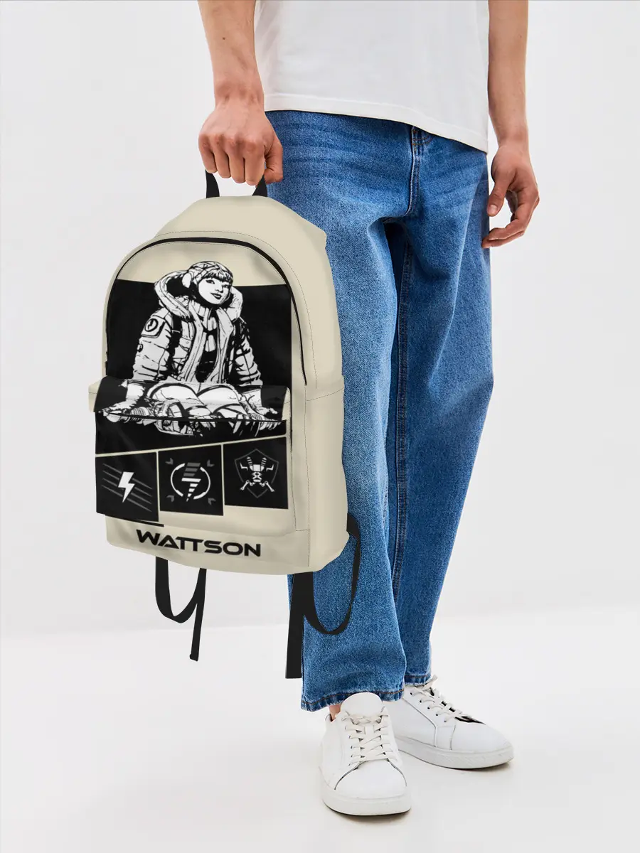 Рюкзак джинсовый / Apex Legends Wattson