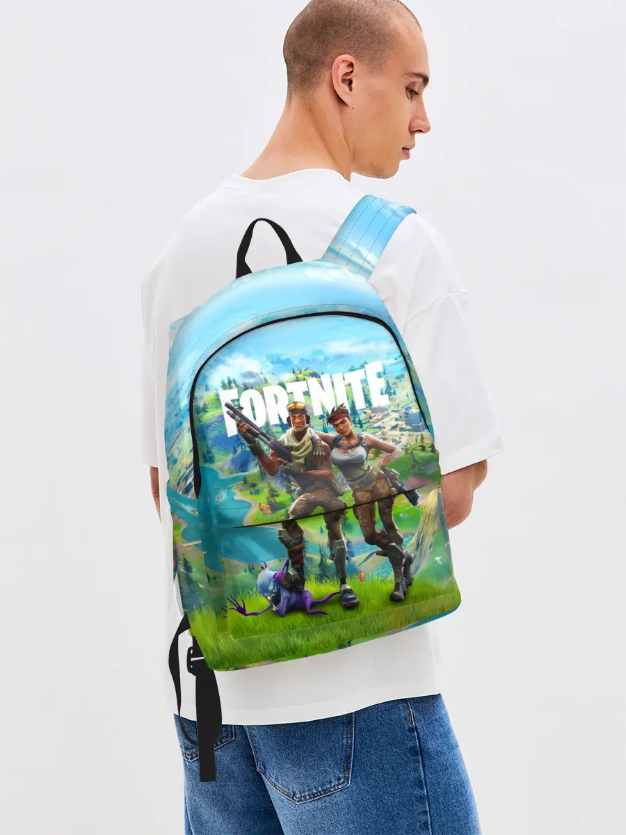 Рюкзак джинсовый / Fortnite