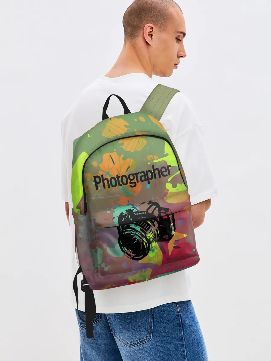 Рюкзак джинсовый / Фотограф