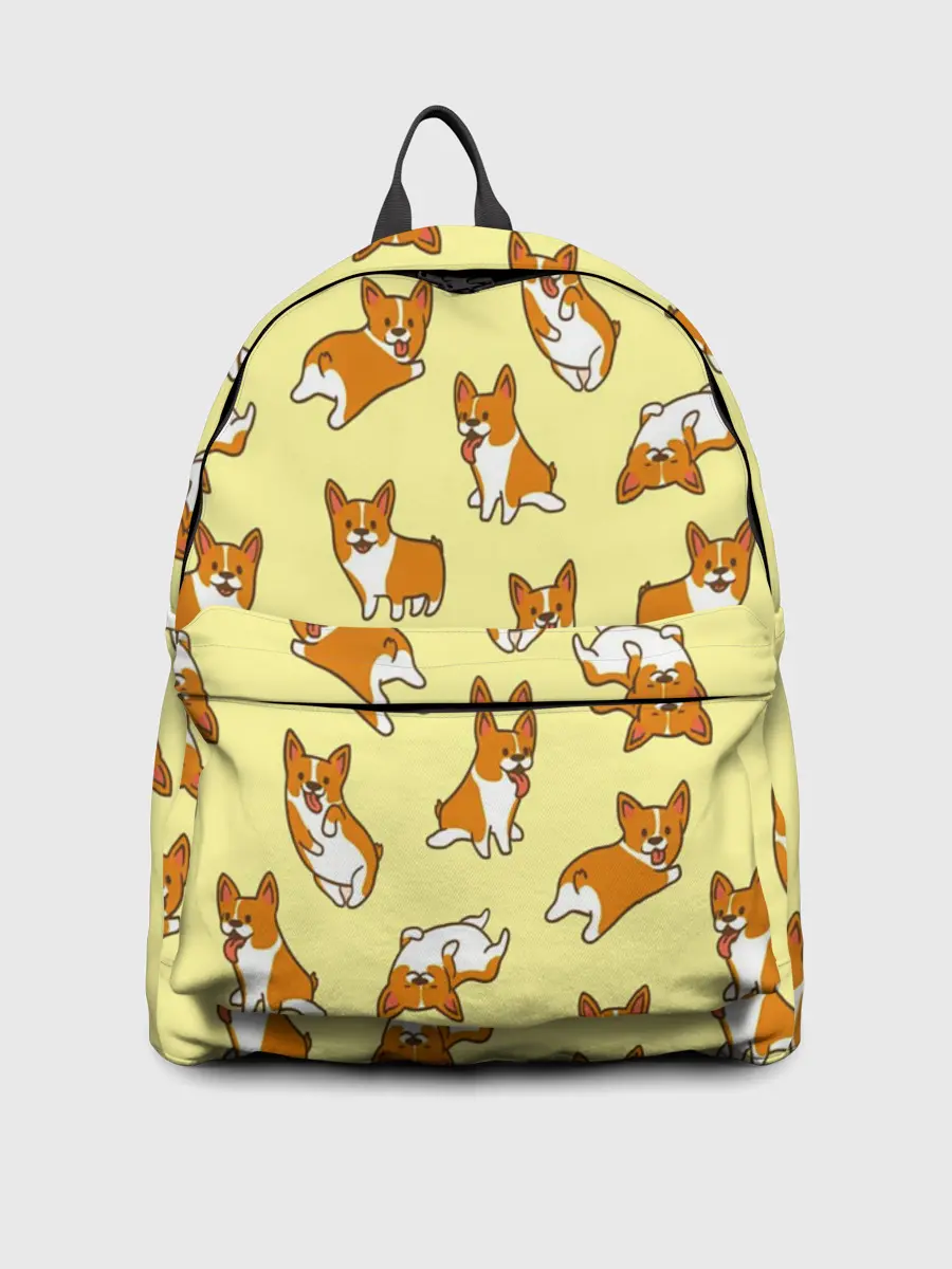 Рюкзак джинсовый / Корги