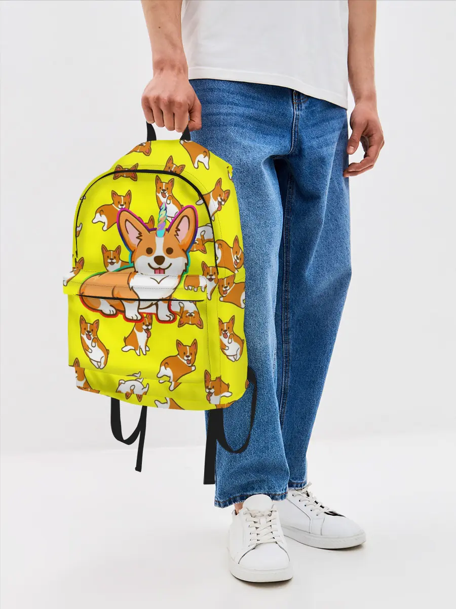 Рюкзак джинсовый / Corgi