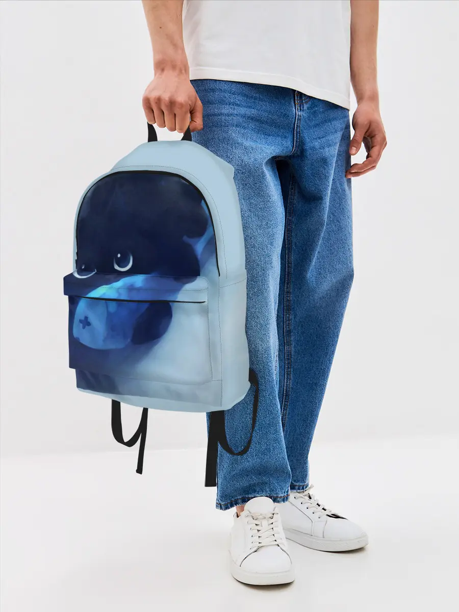 Рюкзак джинсовый / Аниме CAT