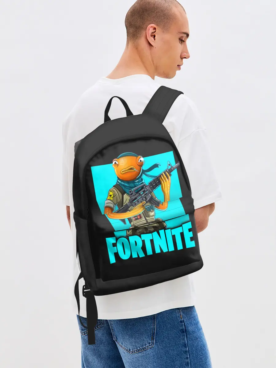 Рюкзак джинсовый / Fortnite
