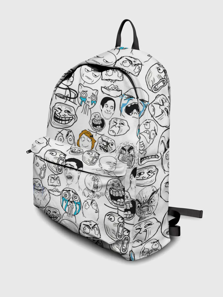 Рюкзак джинсовый / МЕМЫ