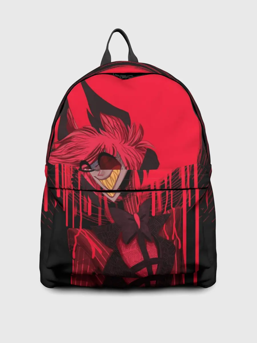 Рюкзак джинсовый / Отель Хазбин