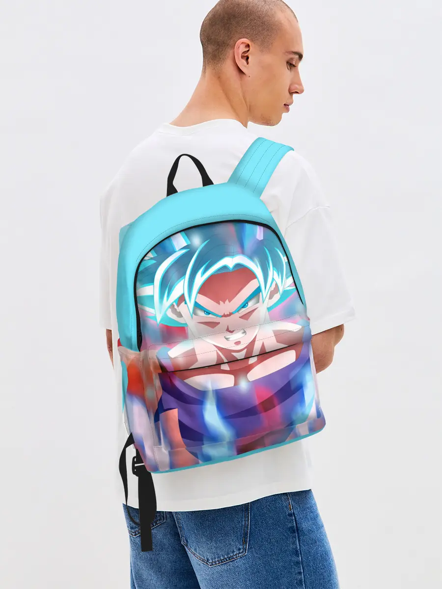 Рюкзак джинсовый / Гоку