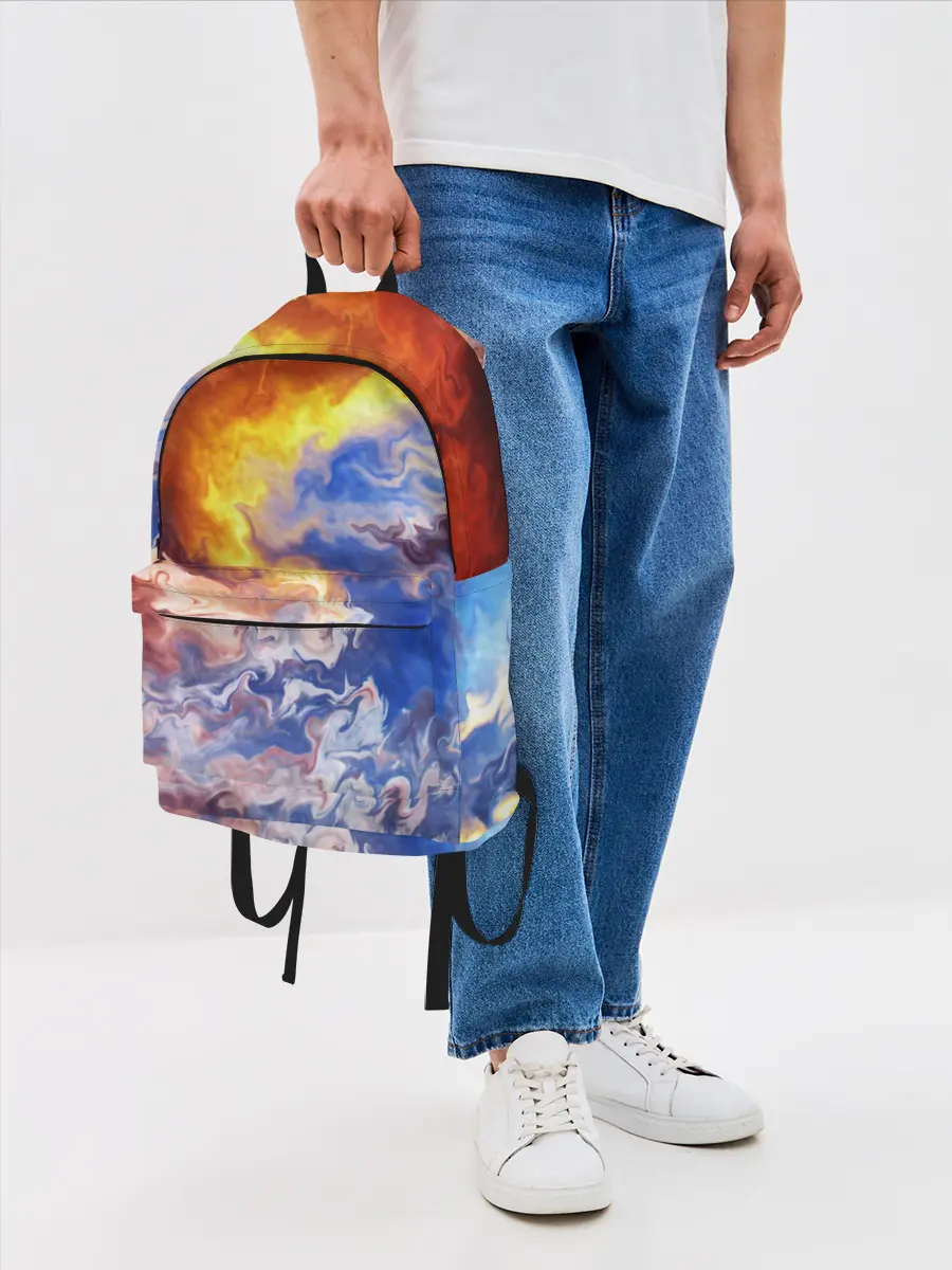 Рюкзак джинсовый / Краски
