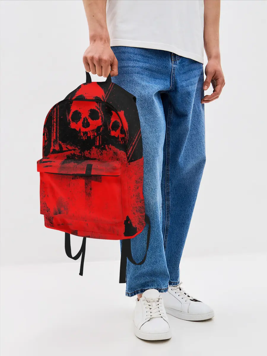 Рюкзак джинсовый / Анархия
