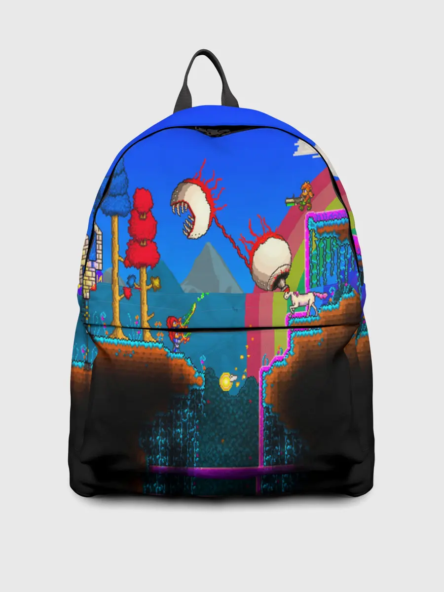 Рюкзак джинсовый / TERRARIA GAME