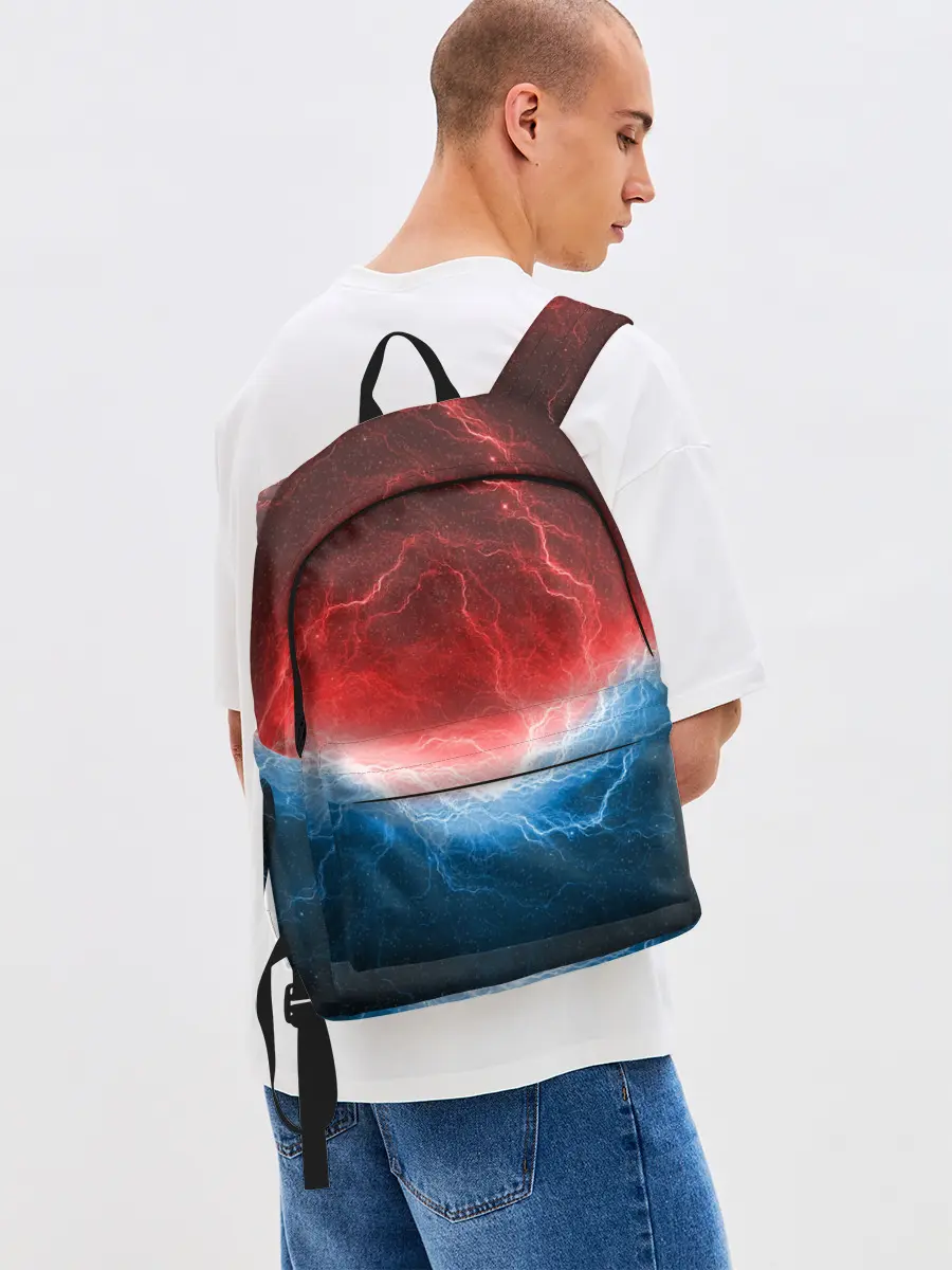 Рюкзак джинсовый / Огонь и лёд