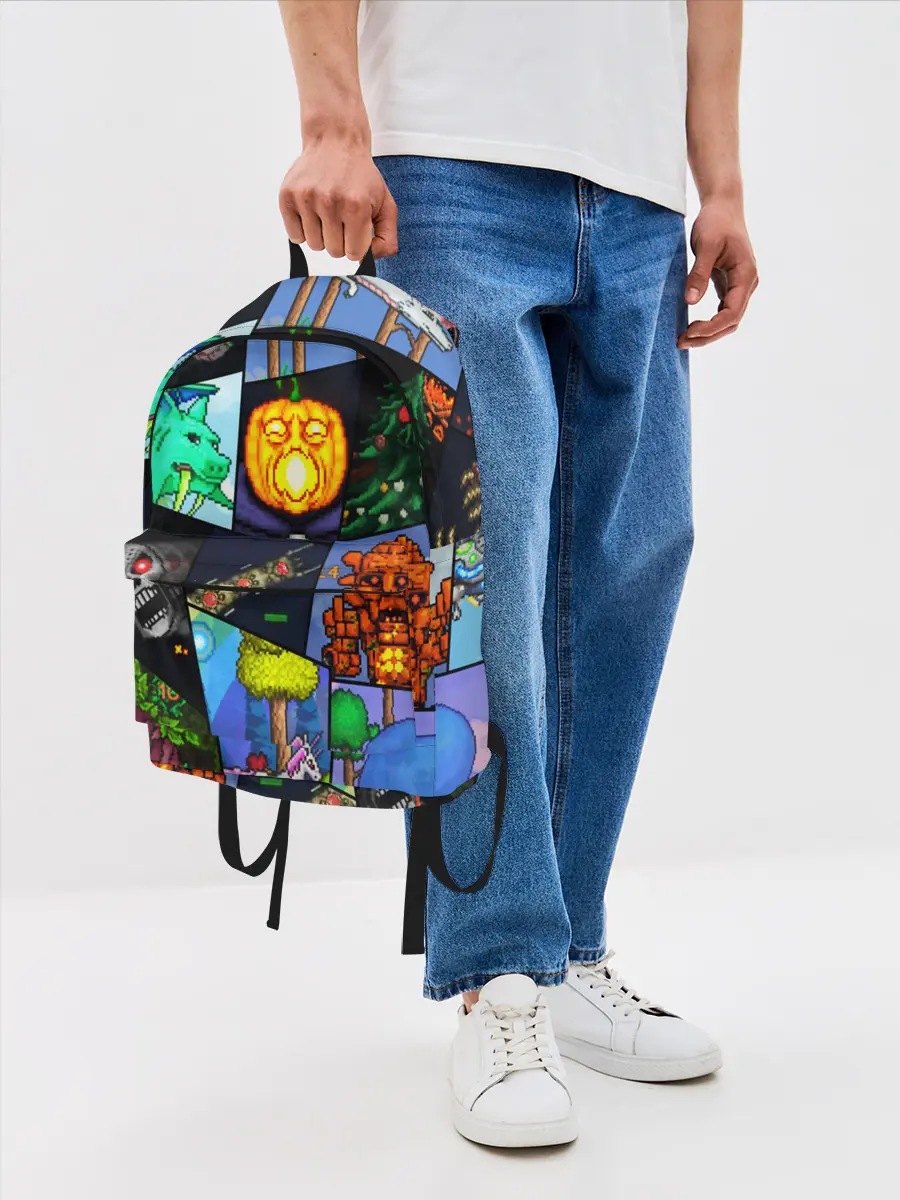 Рюкзак джинсовый / Terraria allpic