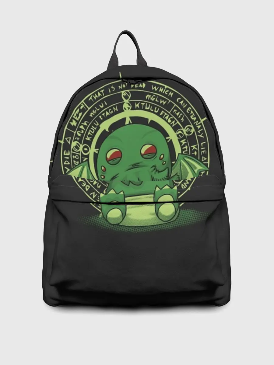 Рюкзак джинсовый / Ктулху