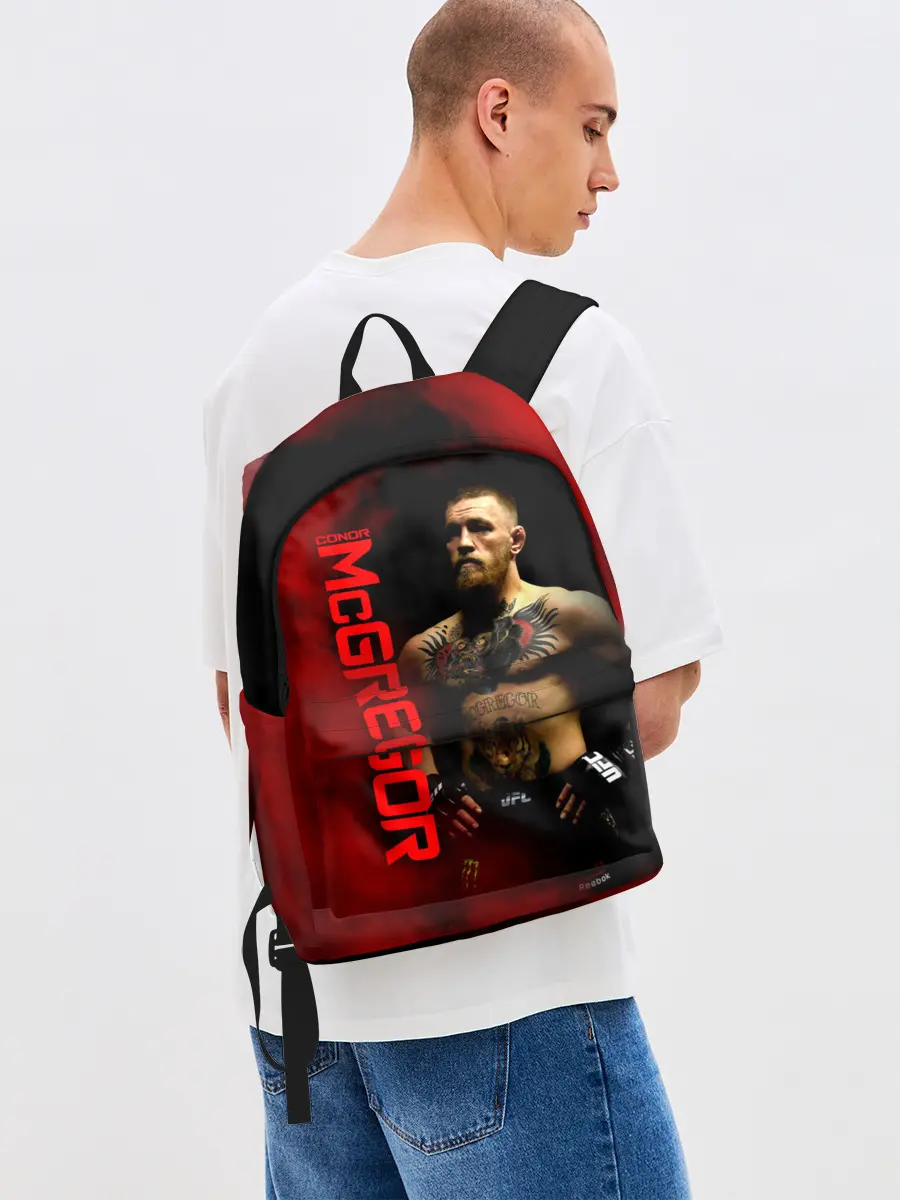 Рюкзак джинсовый / Конор МакГрегор