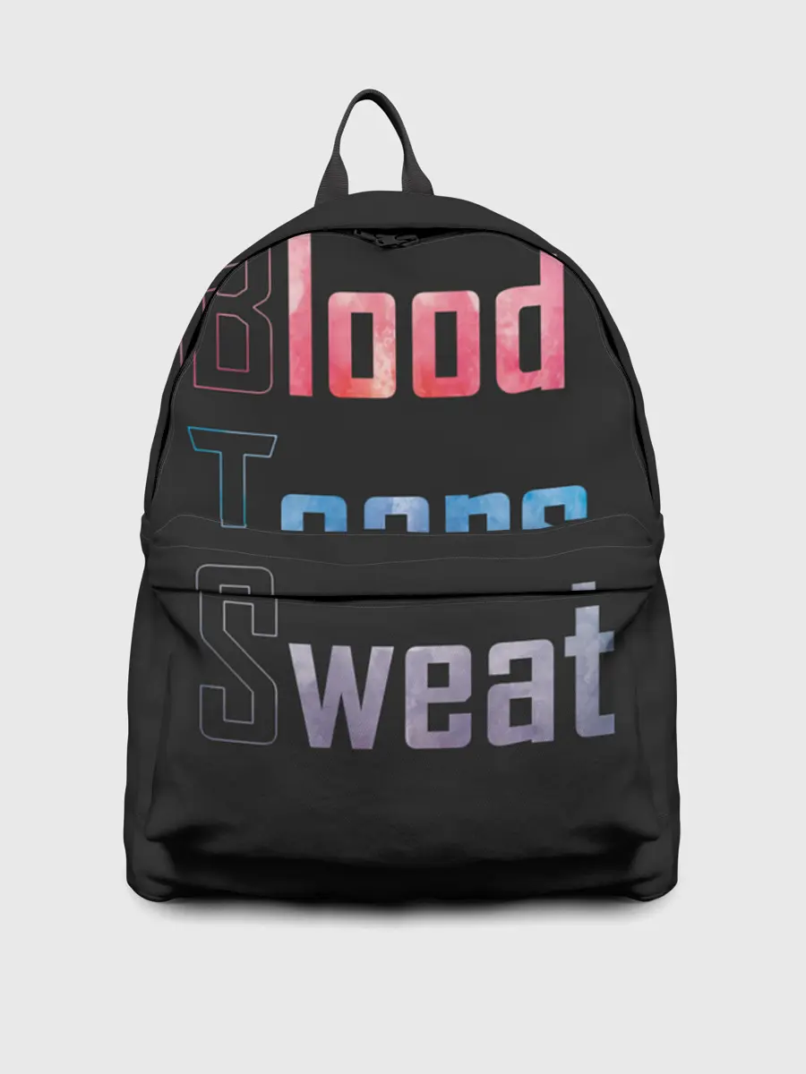 Рюкзак джинсовый / Blood Tears Sweat