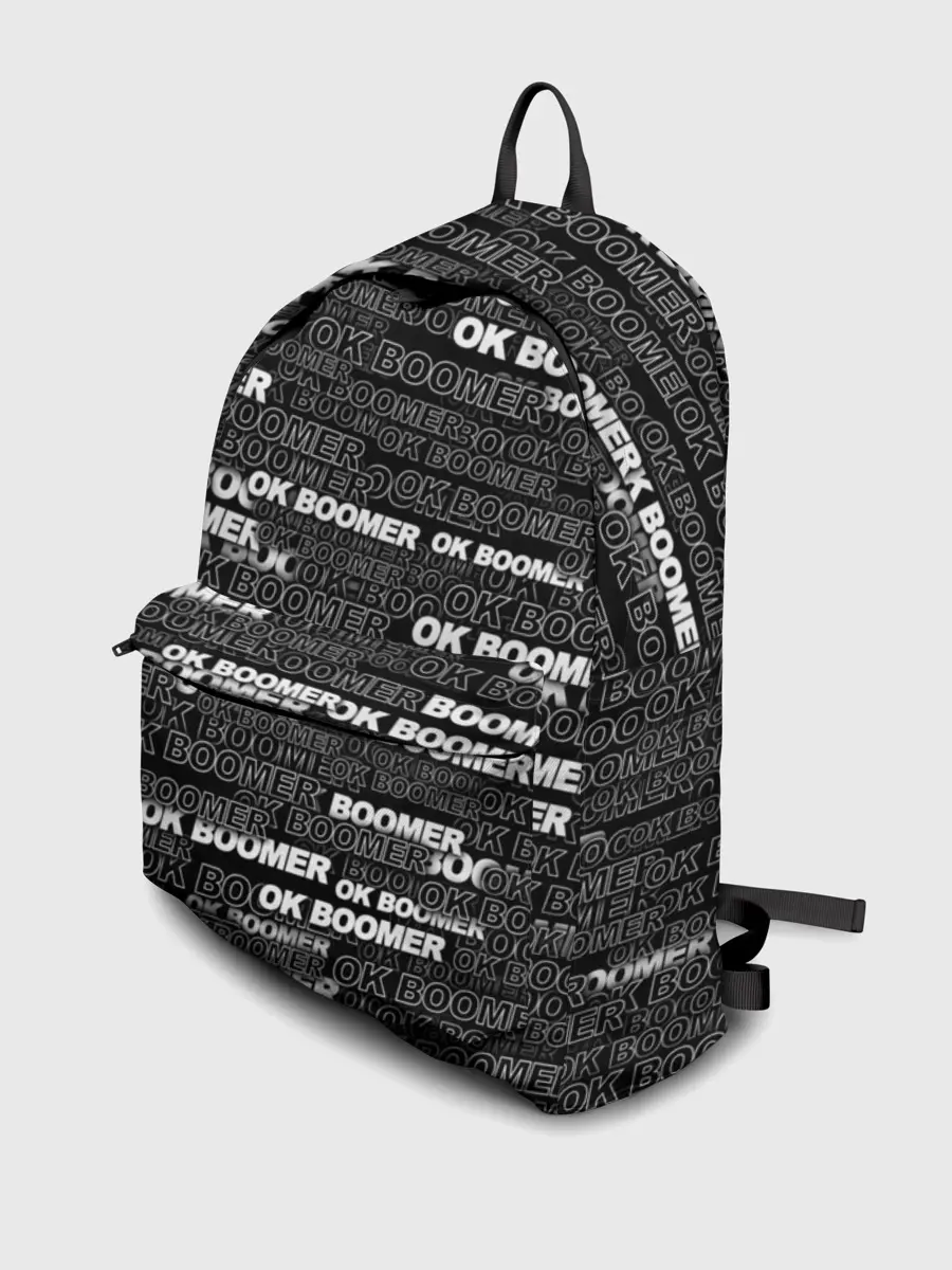 Рюкзак джинсовый / OK BOOMER