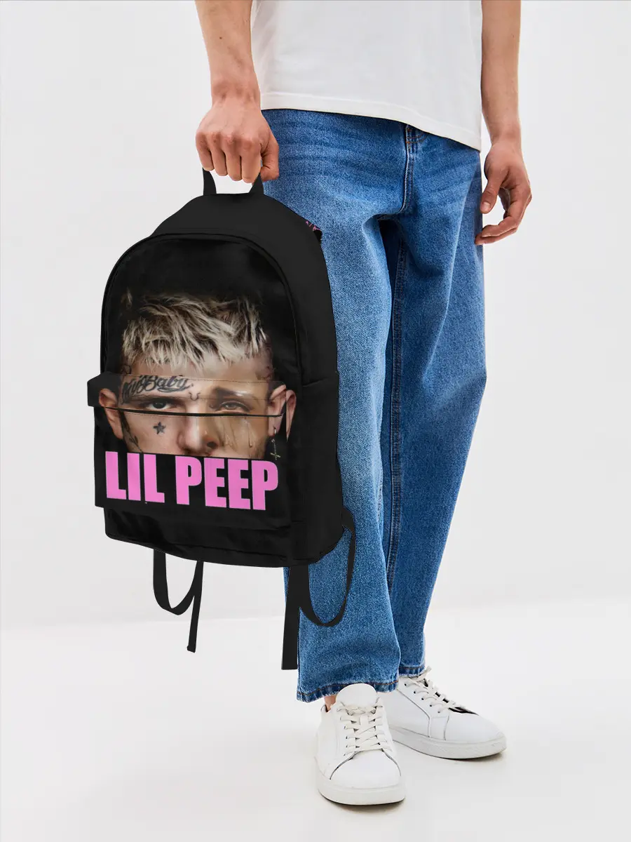 Рюкзак джинсовый / Lil Peep